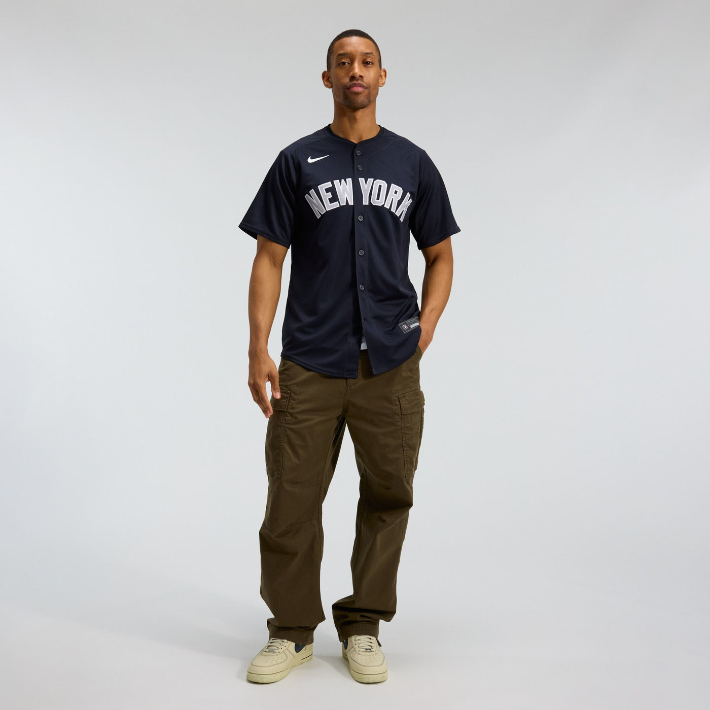 New York Yankees Aaron Judge Nike Navy Alternate Limited Player Jersey