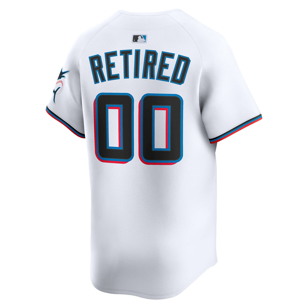 Miami Marlins White Home Limited Pick-A-Player Retired Roster Jersey