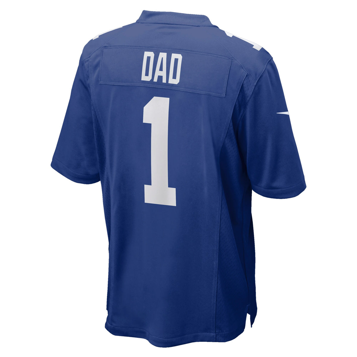 New York Giants Number 1 Dad Royal Game Jersey