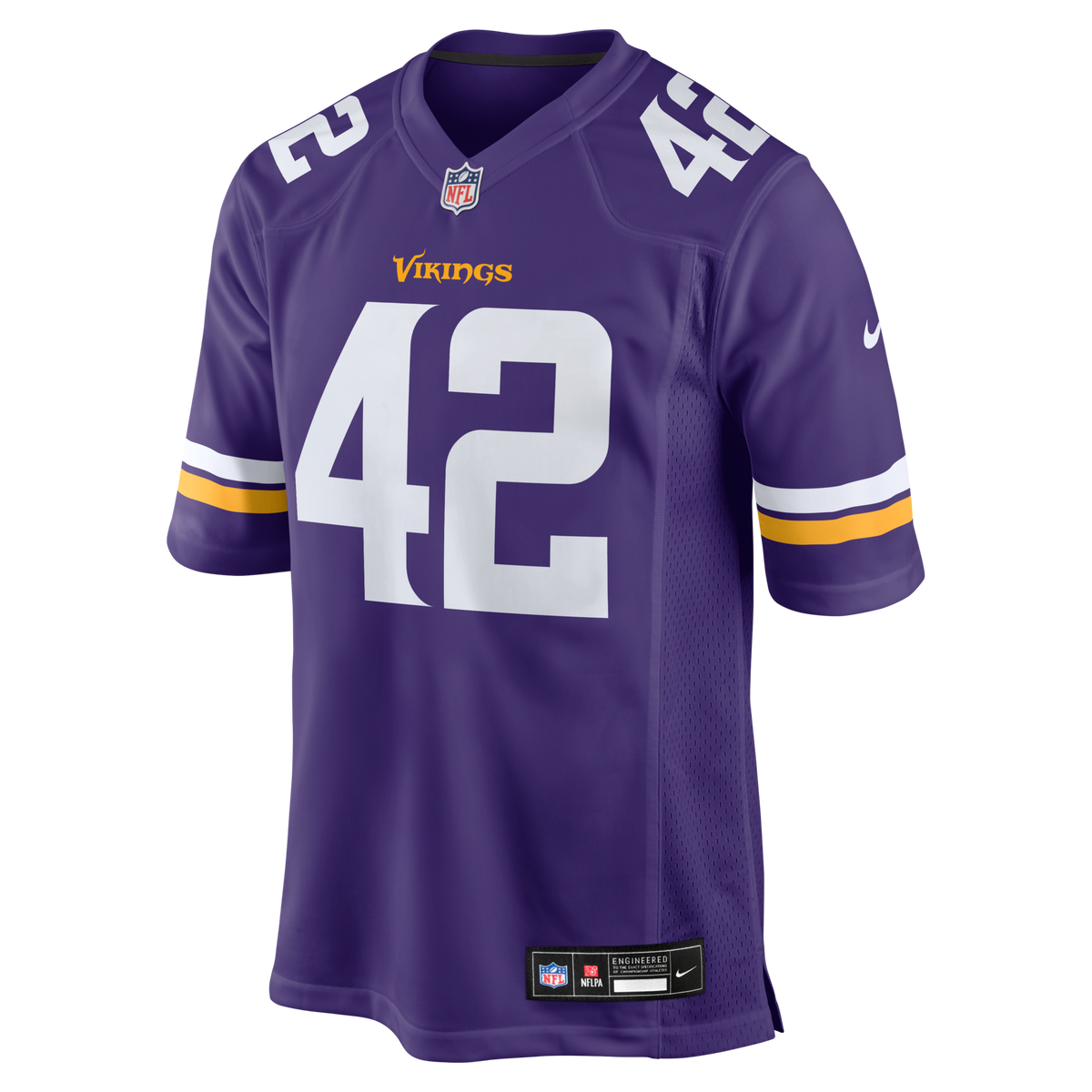 Minnesota Vikings Andrew DePaola Nike Purple Game Jersey