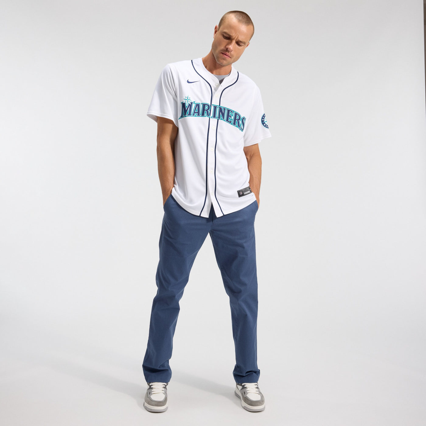 Seattle Mariners Cal Raleigh Nike White Home Limited Player Jersey