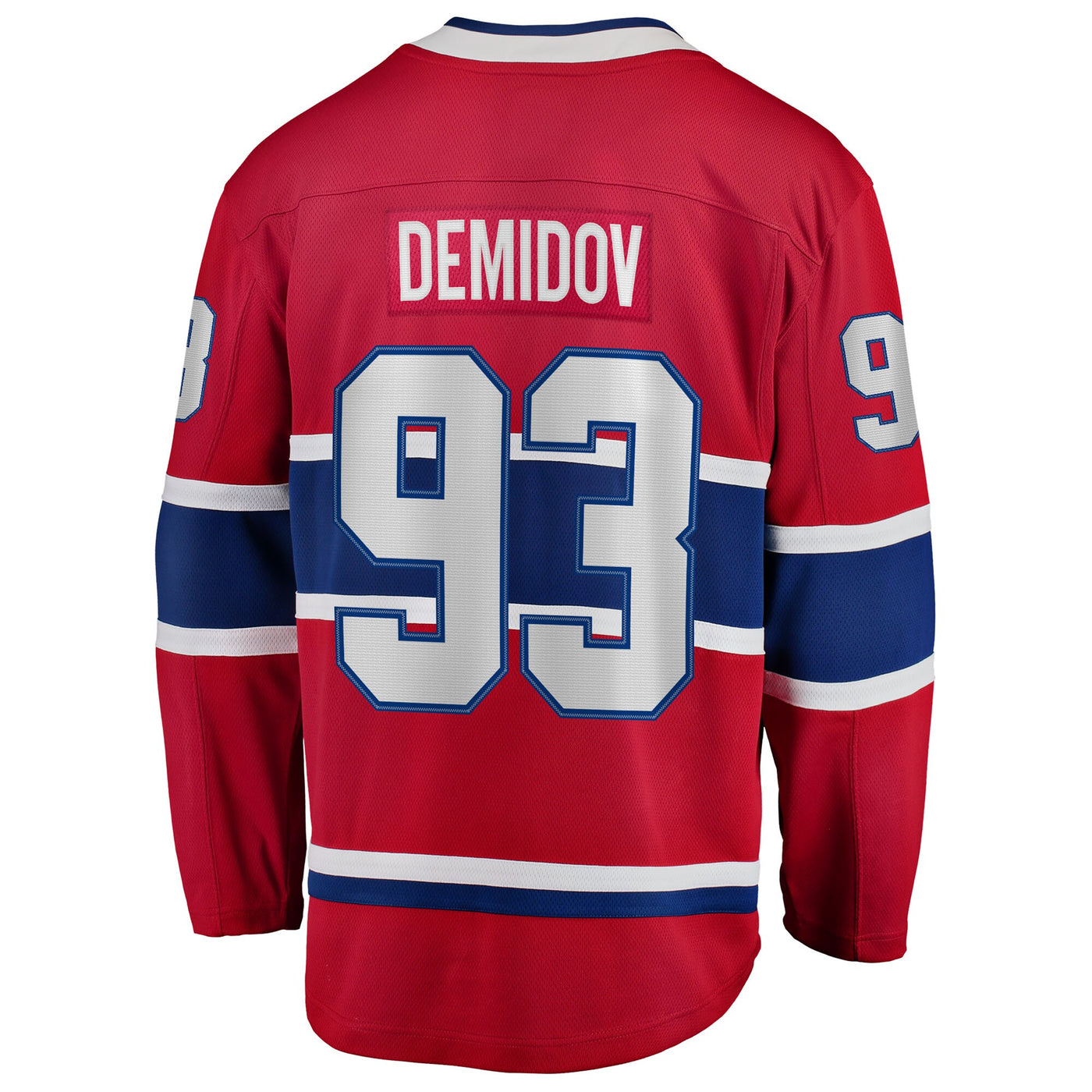 Montreal Canadiens Ivan Demidov Fanatics Red Home Breakaway Jersey