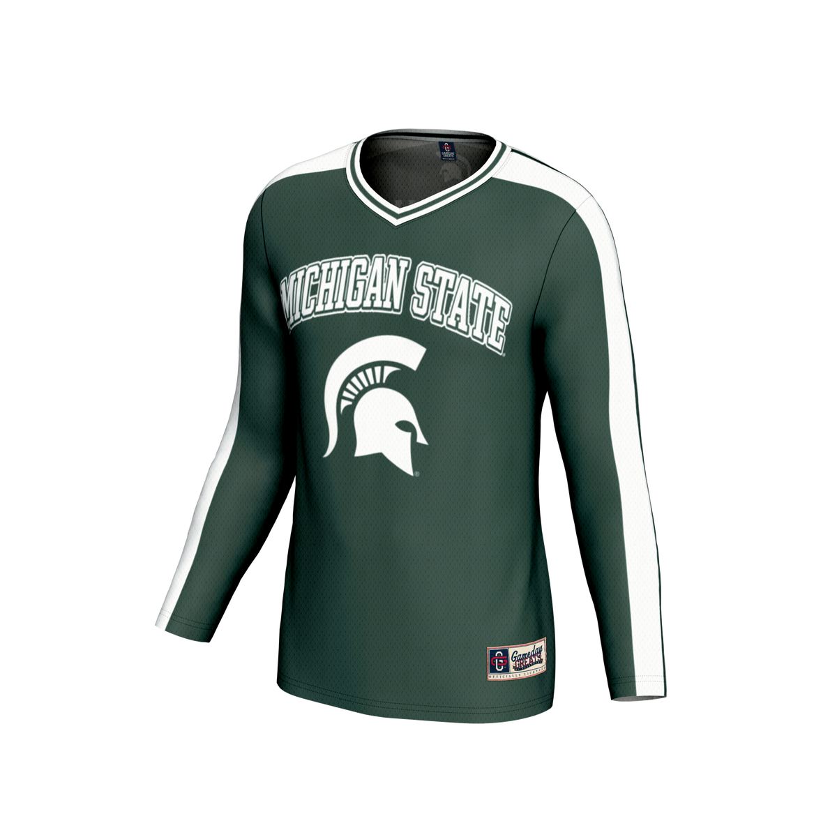 Michigan State Spartans GameDay Greats NIL Pick-A-Player Lightweight Collegiate Volleyball Fashion Jersey - Green