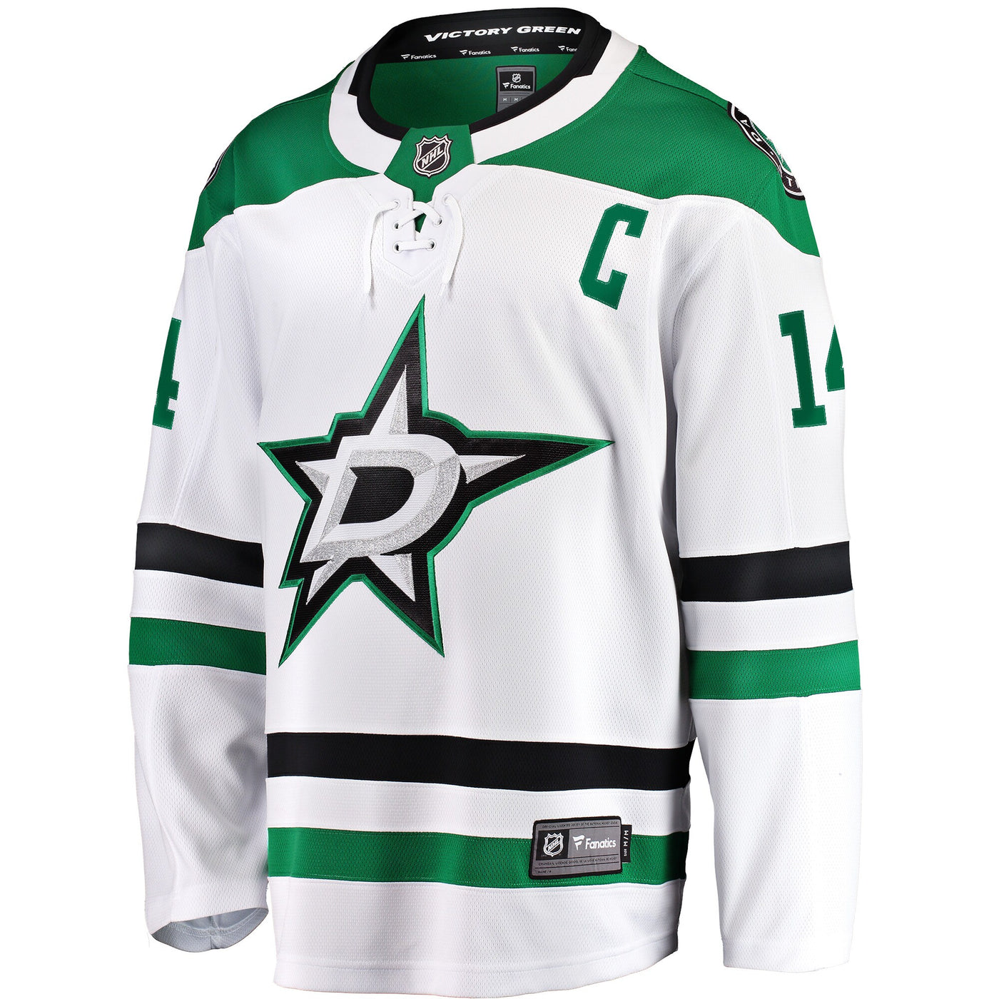 Dallas Stars Jamie Benn Fanatics White Breakaway Jersey