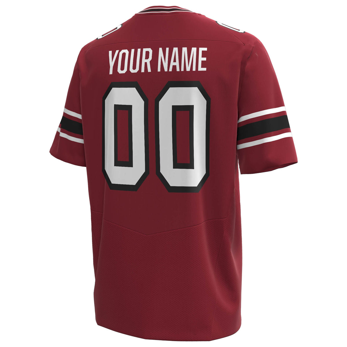 South Carolina Gamecocks Under Armour Custom Replica Football Jersey - Garnet