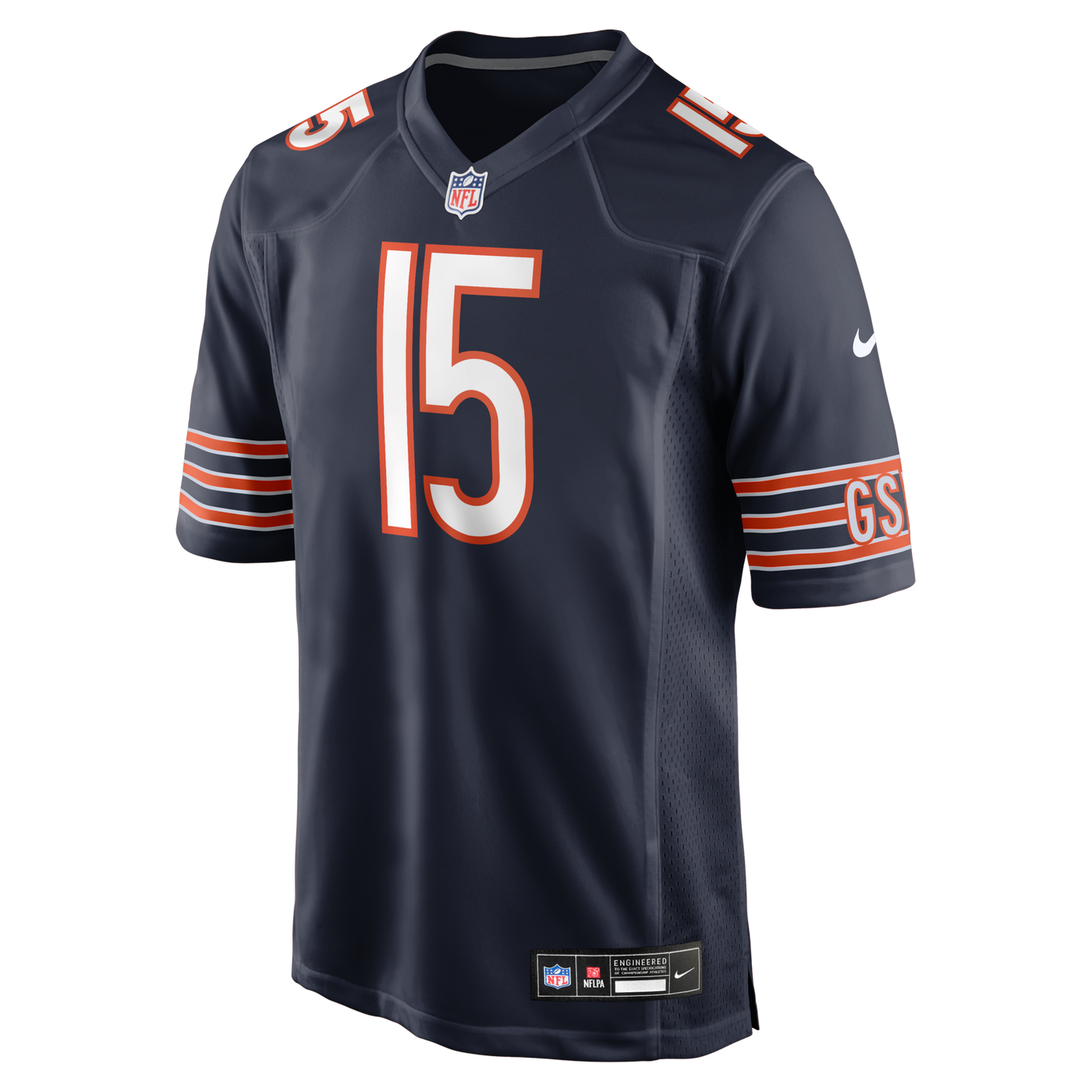Chicago Bears Rome Odunze Nike Navy Player Game Jersey