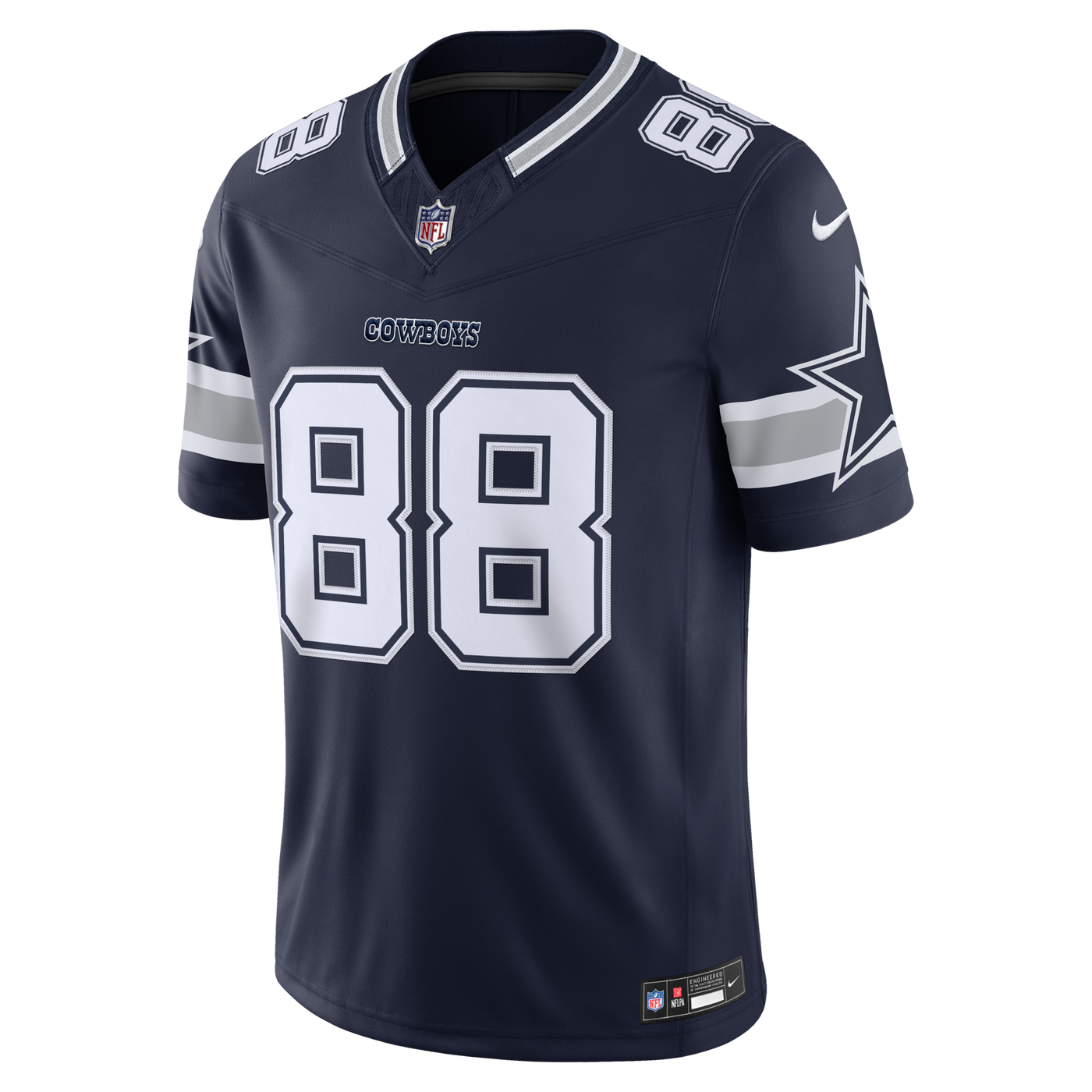 Dallas Cowboys CeeDee Lamb Nike Navy Team Vapor F.U.S.E. Stitched Limited Jersey