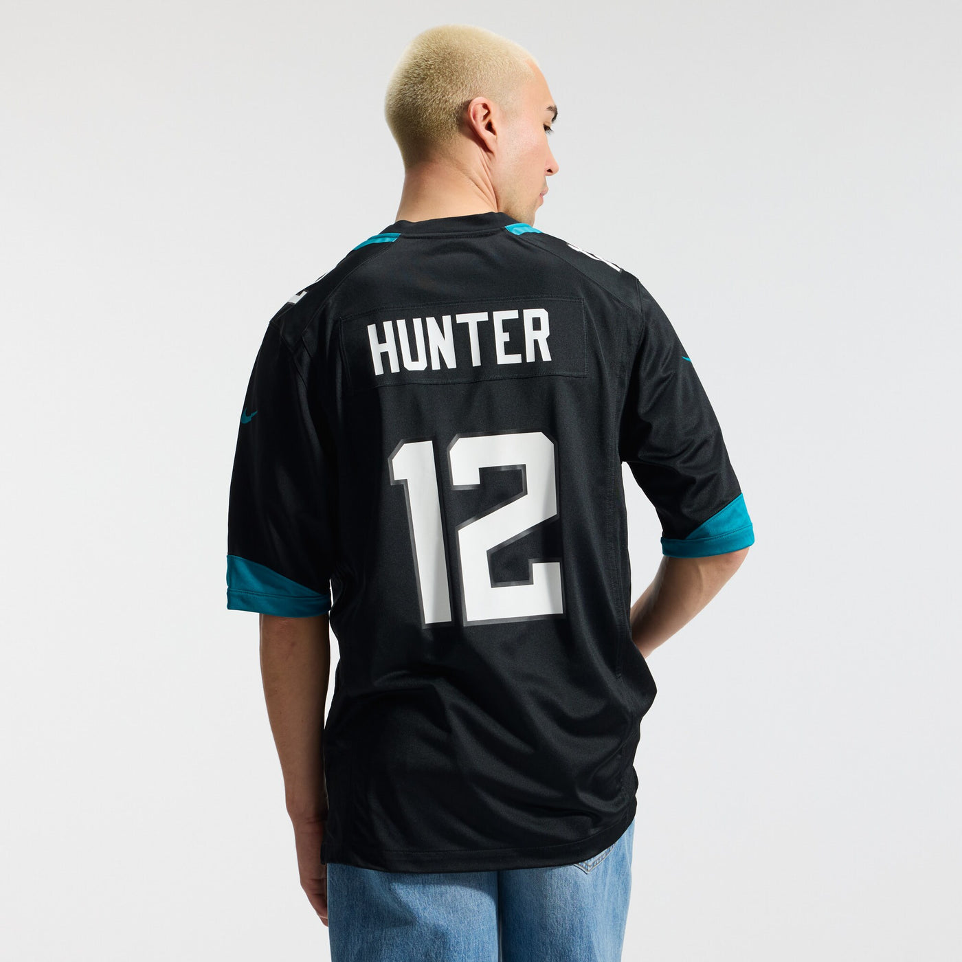 Jacksonville Jaguars Travis Hunter Nike Black Alternate Game Jersey