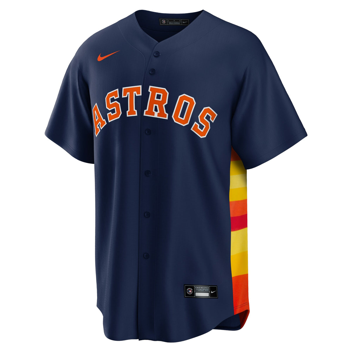 Houston Astros Jose Altuve Navy Alternate 2 Replica Jersey