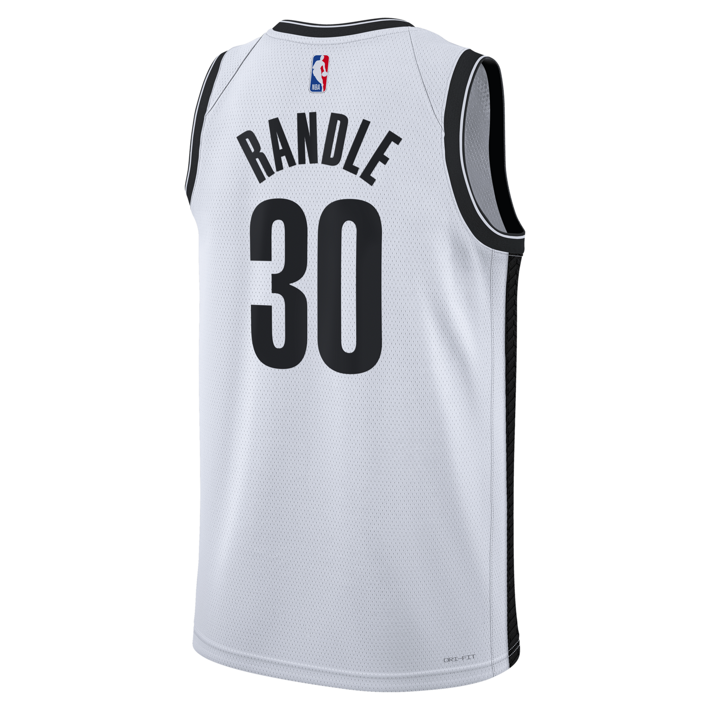 Brooklyn Nets Nike Association Edition Swingman Jersey - White - Julius Randle