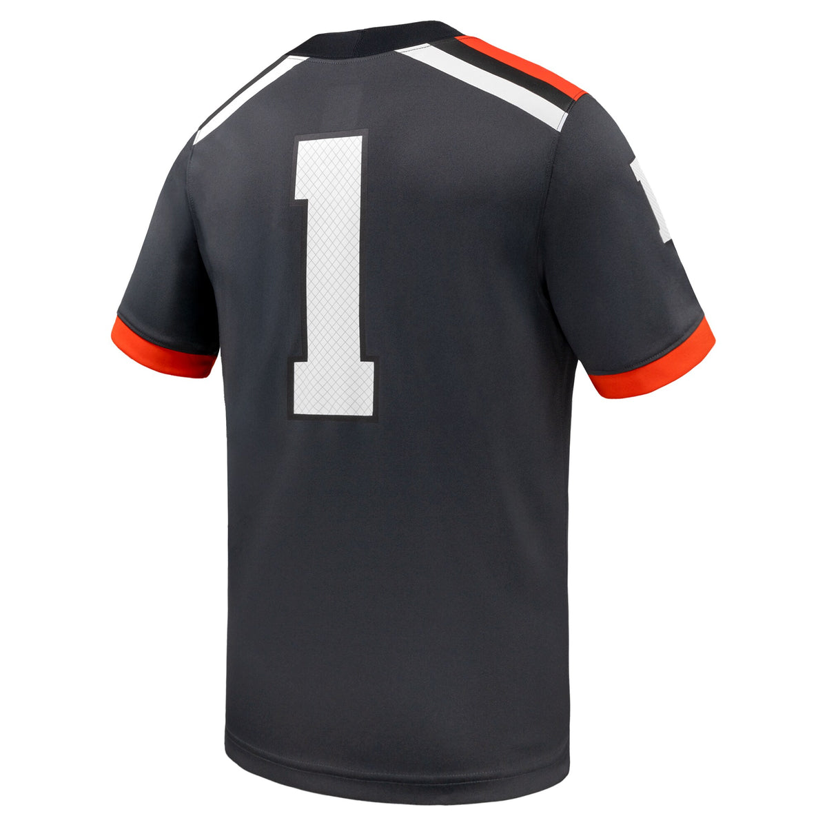 #1 Oregon State Beavers Game Football Jersey - Anthracite