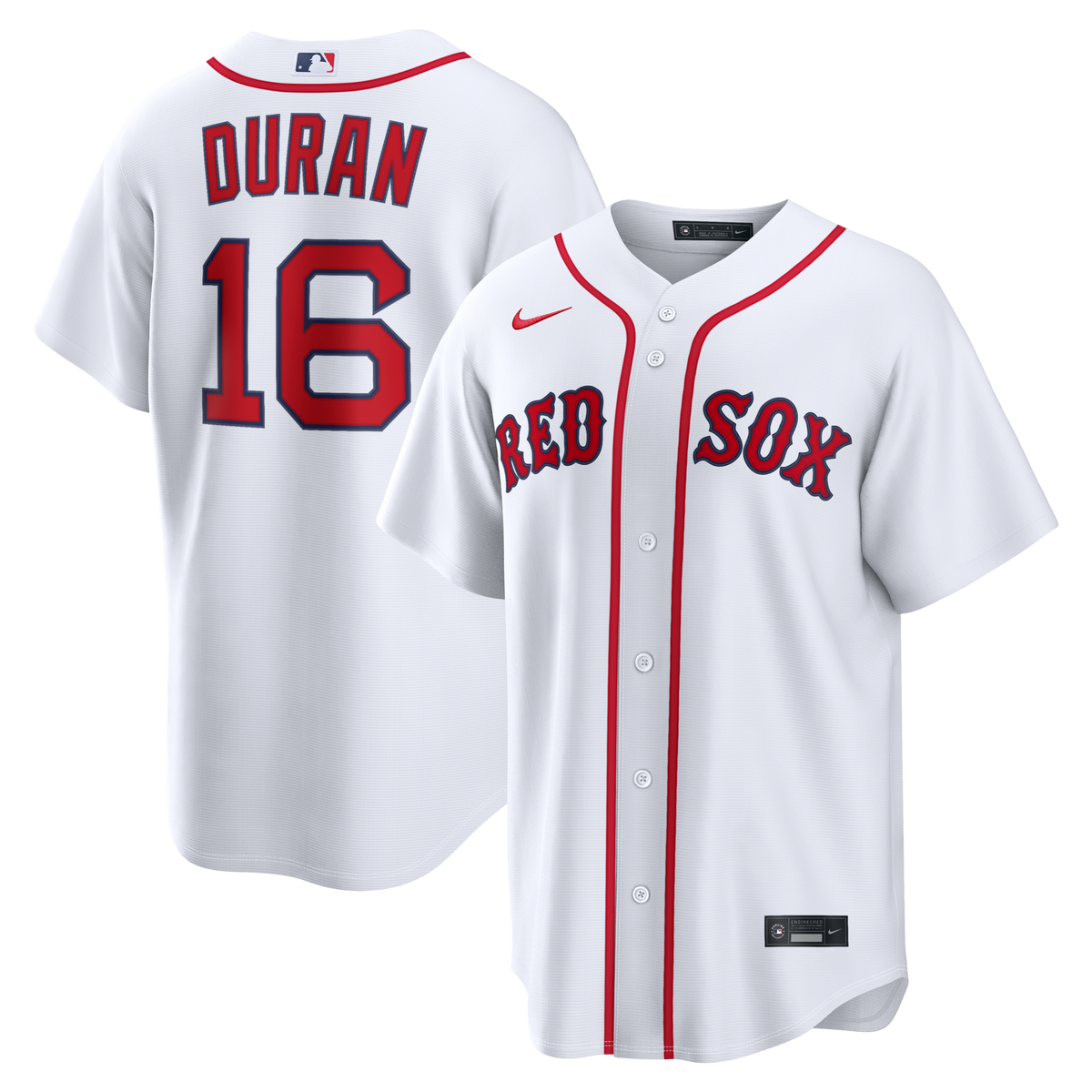 Boston Red Sox Jarren Duran White Home Replica Jersey