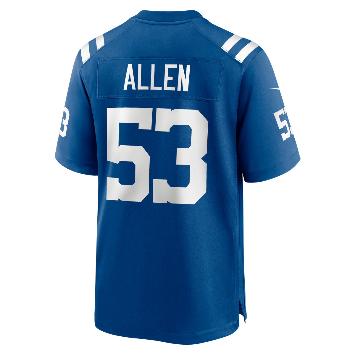 Indianapolis Colts CJ Allen Nike Royal Team Game Jersey
