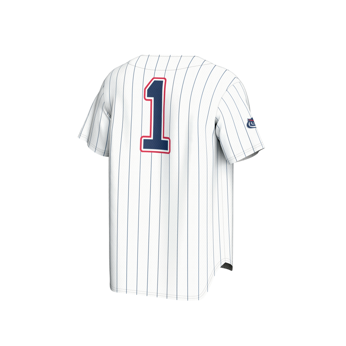 #1 Florida Atlantic Owls GameDay Greats Collegiate Baseball Fashion Jersey - White