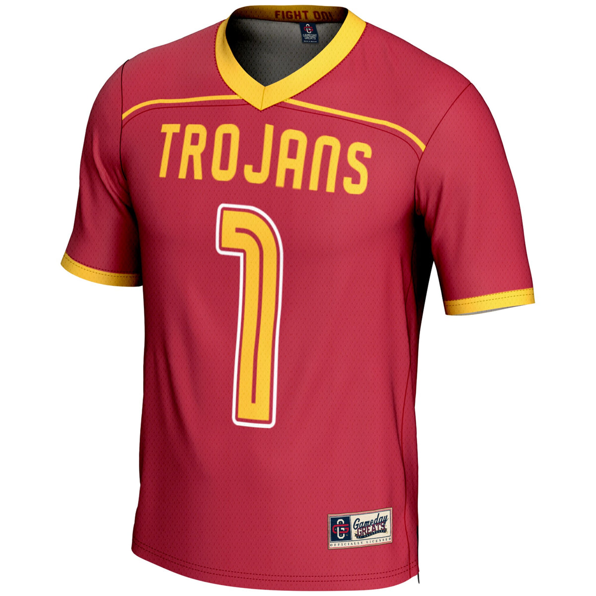 USC Trojans GameDay Greats #1 Lightweight Lacrosse Jersey - Cardinal