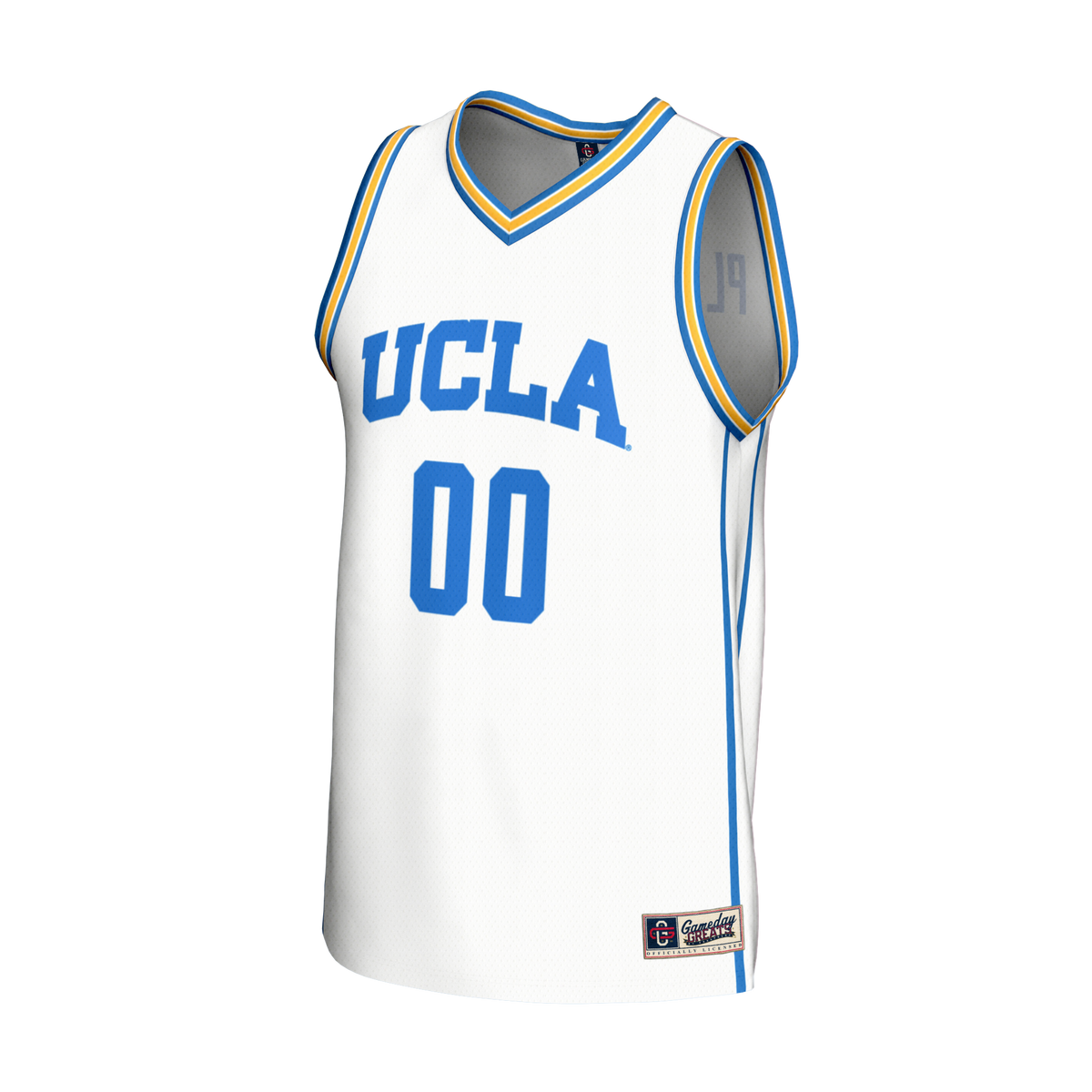 UCLA Bruins GameDay Greats NIL Pick-A-Player Lightweight Basketball Fashion Jersey - White