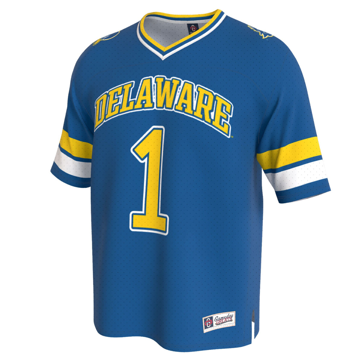 Delaware Fightin' Blue Hens GameDay Greats Lightweight Collegiate Football Fashion Jersey - Royal