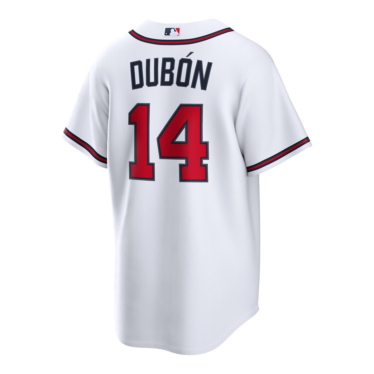 Atlanta Braves Mauricio Dubón White Home Replica Jersey