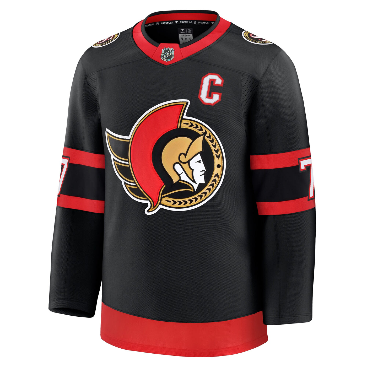 Ottawa Senators Brady Tkachuk Fanatics Black Home Premium Jersey