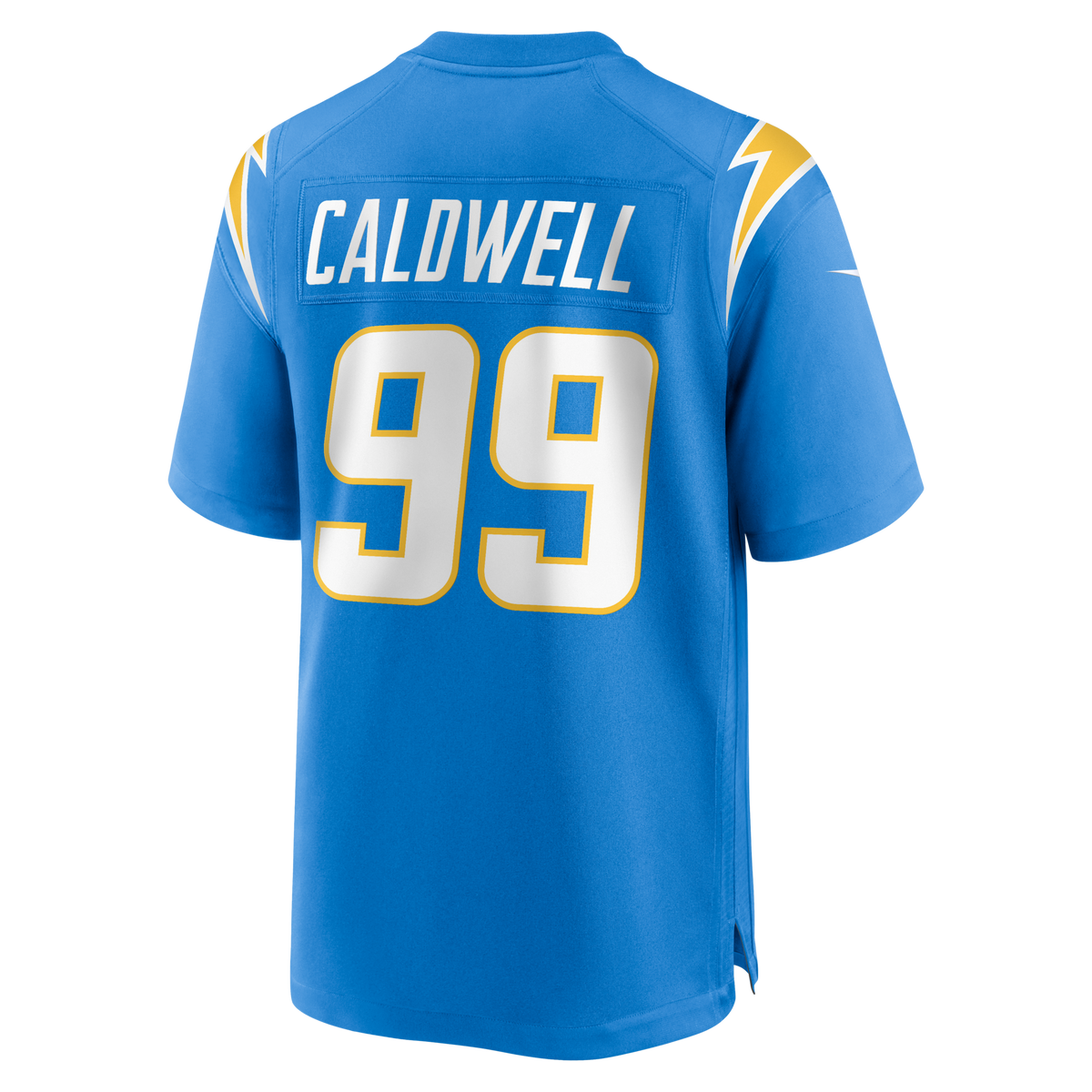 Los Angeles Chargers Jamaree Caldwell Powder Blue Team Game Jersey