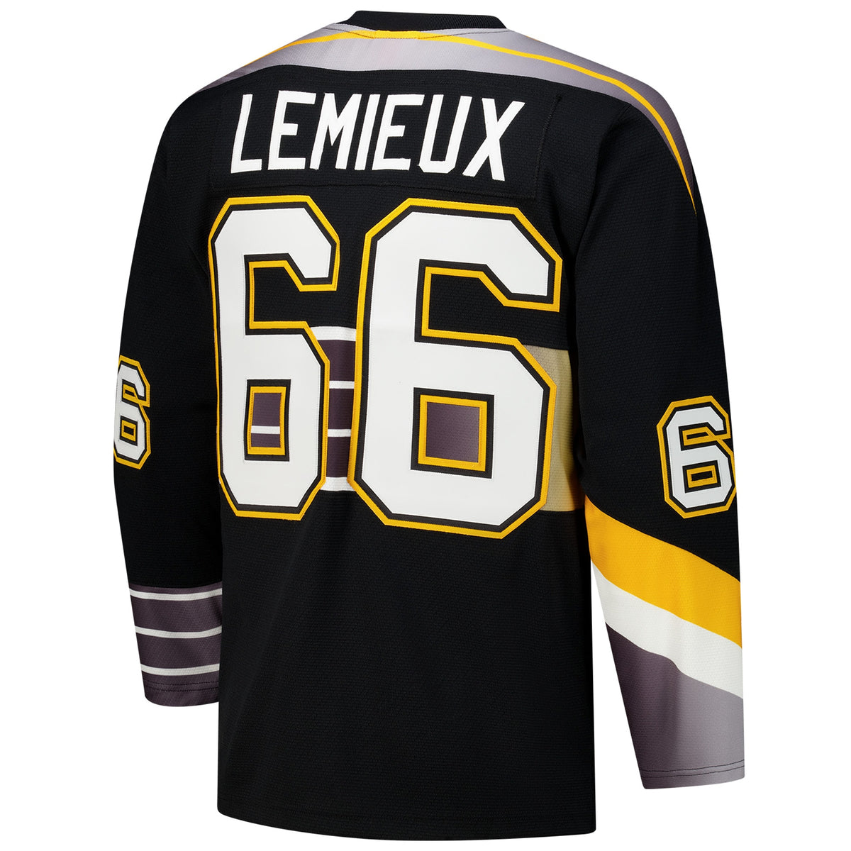 Pittsburgh Penguins Mario Lemieux Black 1996-97 Power Play Jersey