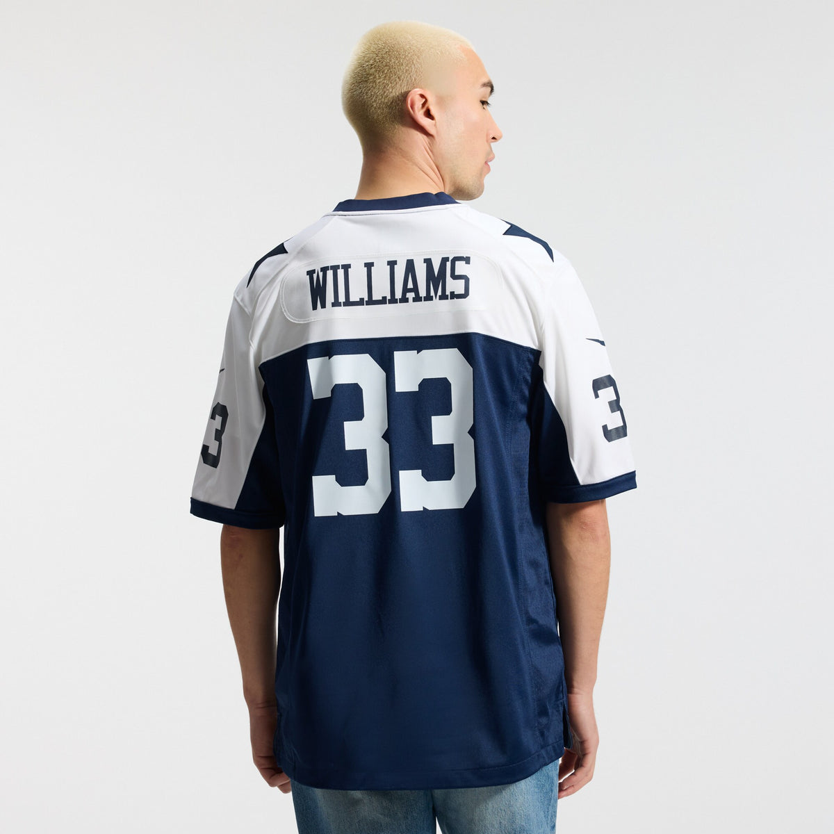 Dallas Cowboys Javonte Williams Navy Alternate Game Jersey