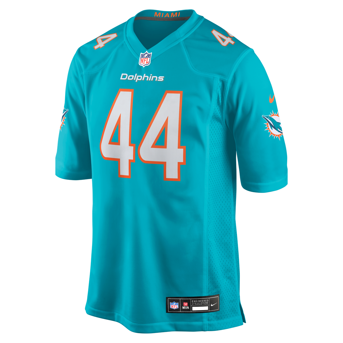 Miami Dolphins Chop Robinson Aqua Game Jersey