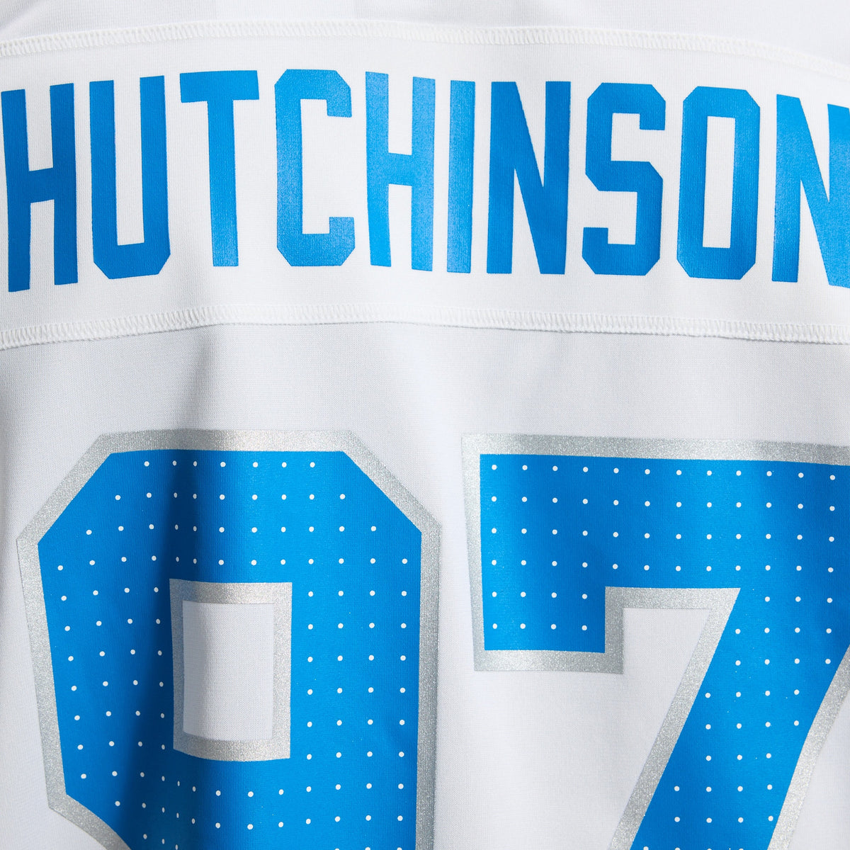 Detroit Lions Aidan Hutchinson White Game Jersey