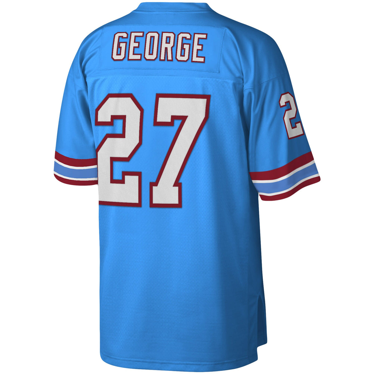 Houston Oilers Eddie George Mitchell & Ness Light Blue Legacy Replica Jersey