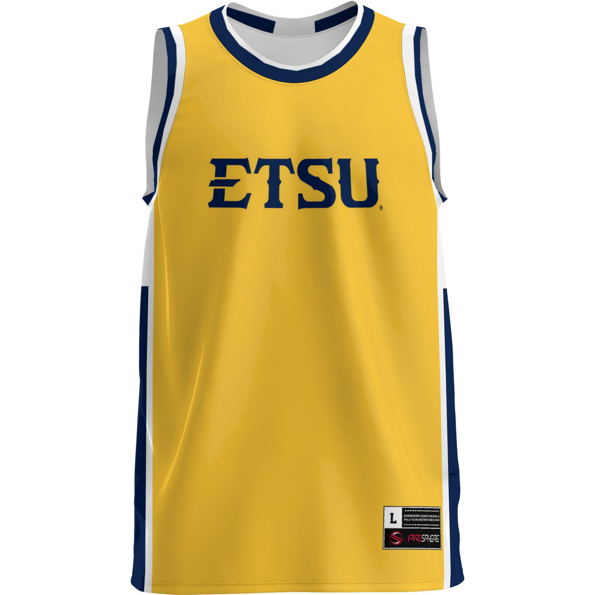 ETSU Buccaneers GameDay Greats Lightweight Basketball Jersey - Navy