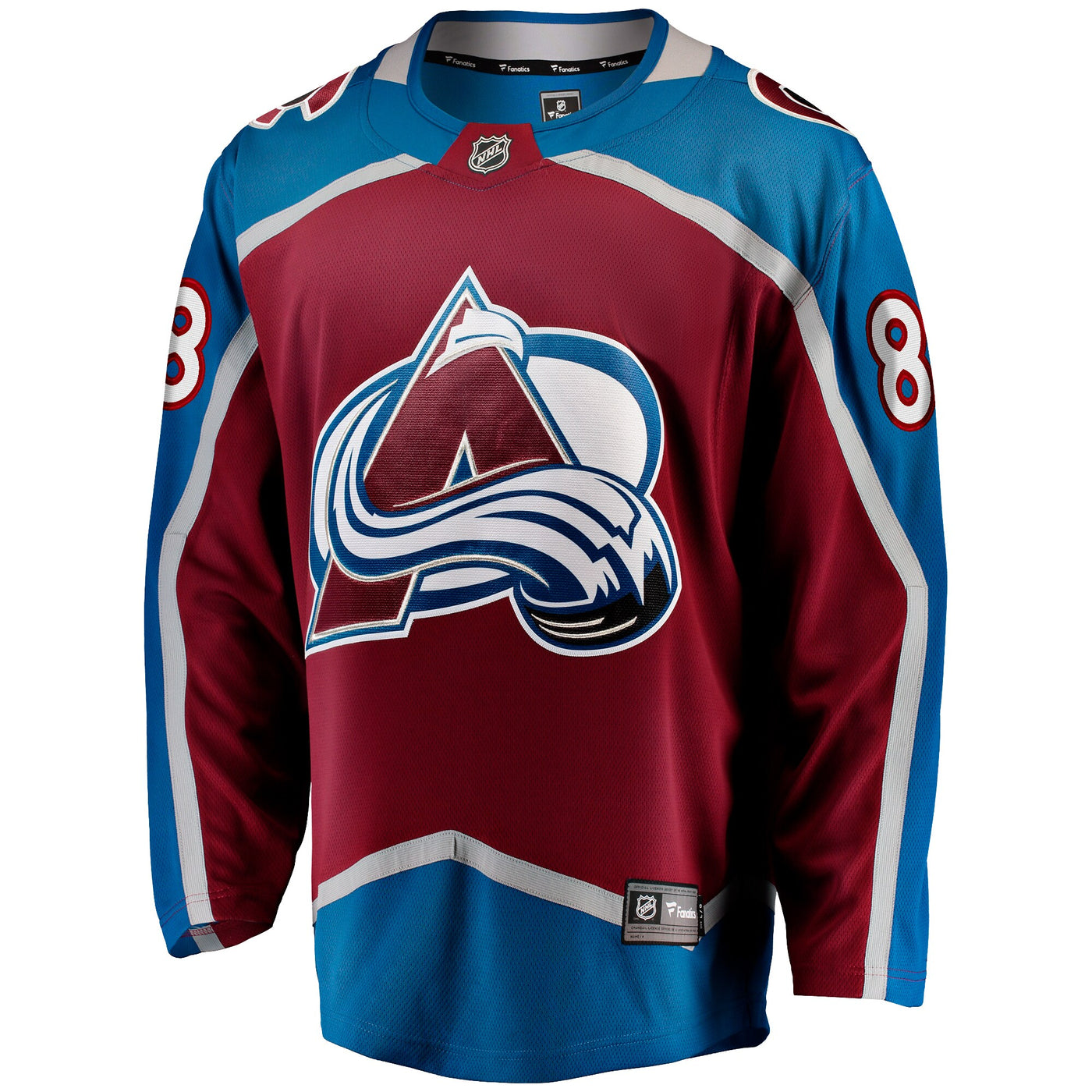 Colorado Avalanche Martin Necas Fanatics Burgundy Breakaway Player Jersey