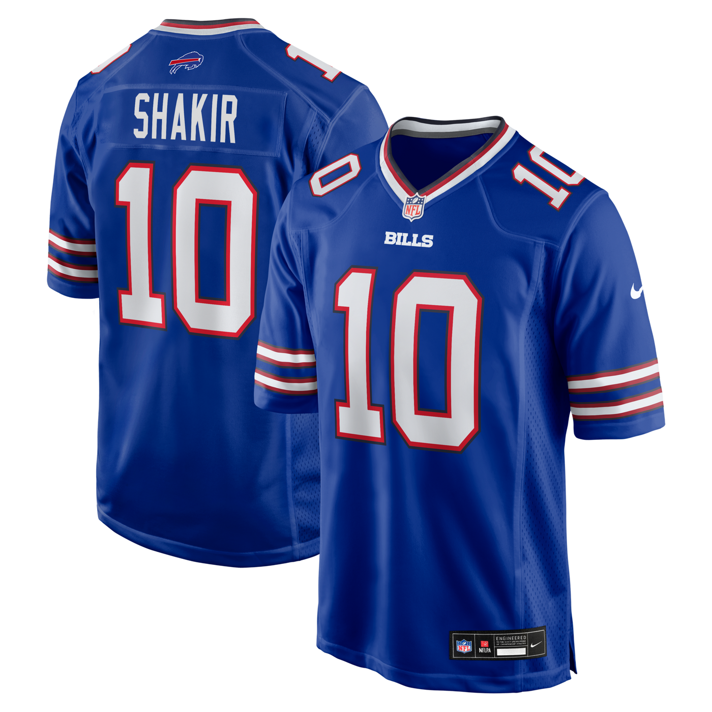 Buffalo Bills Khalil Shakir Nike Royal Game Jersey