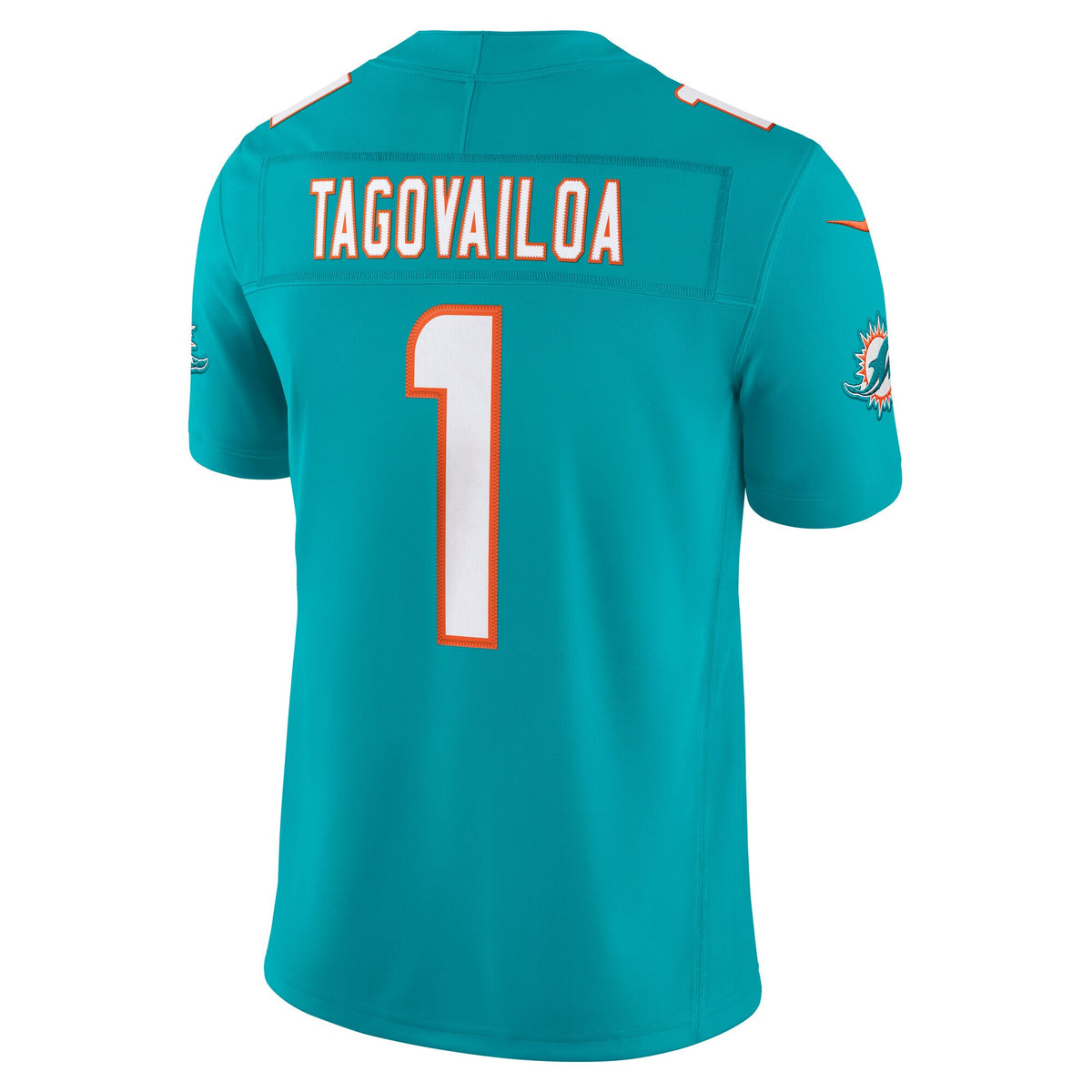 Miami Dolphins Tua Tagovailoa Aqua Team Vapor F.U.S.E. Stitched Limited Jersey