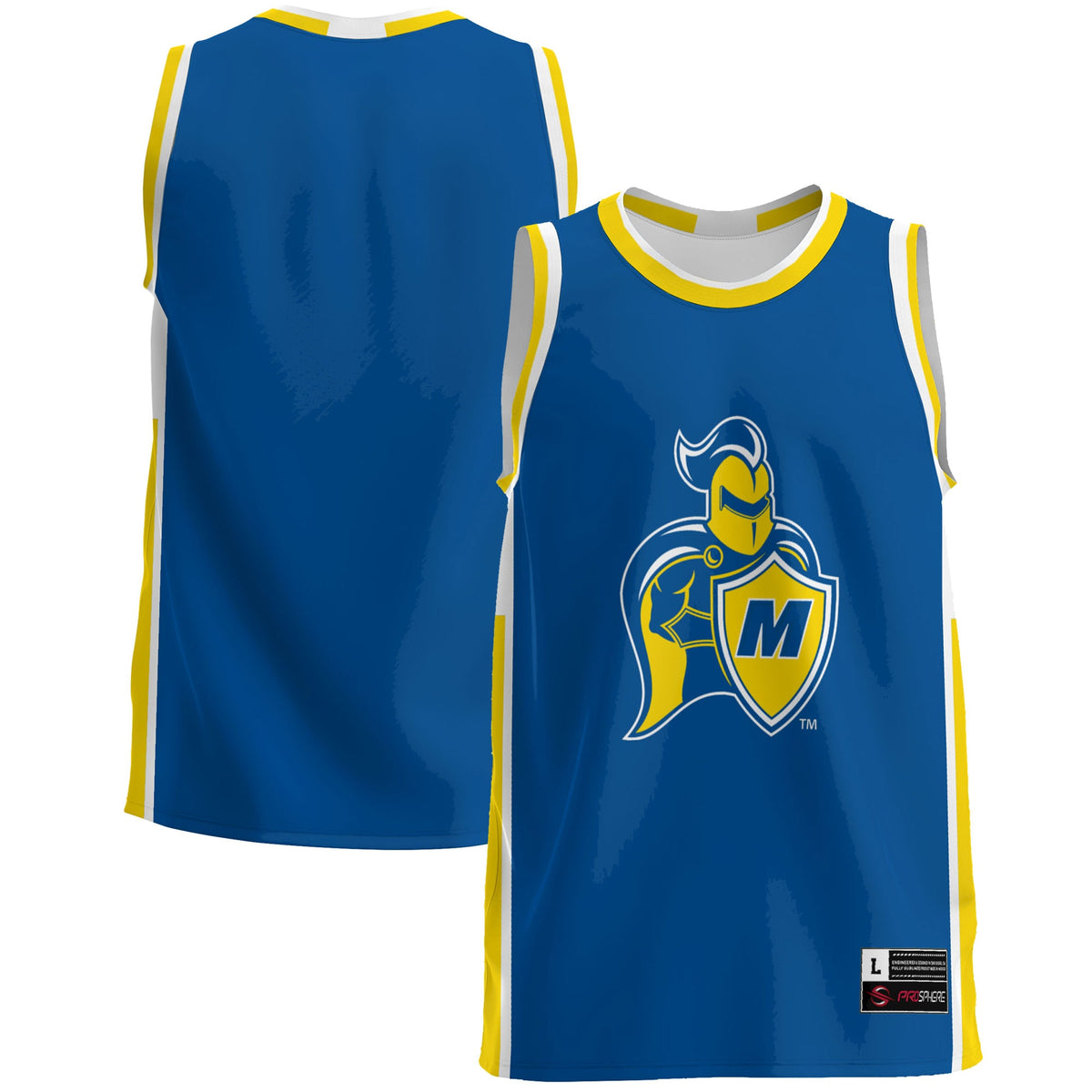 Madonna Crusaders GameDay Greats Lightweight Basketball Jersey - Blue