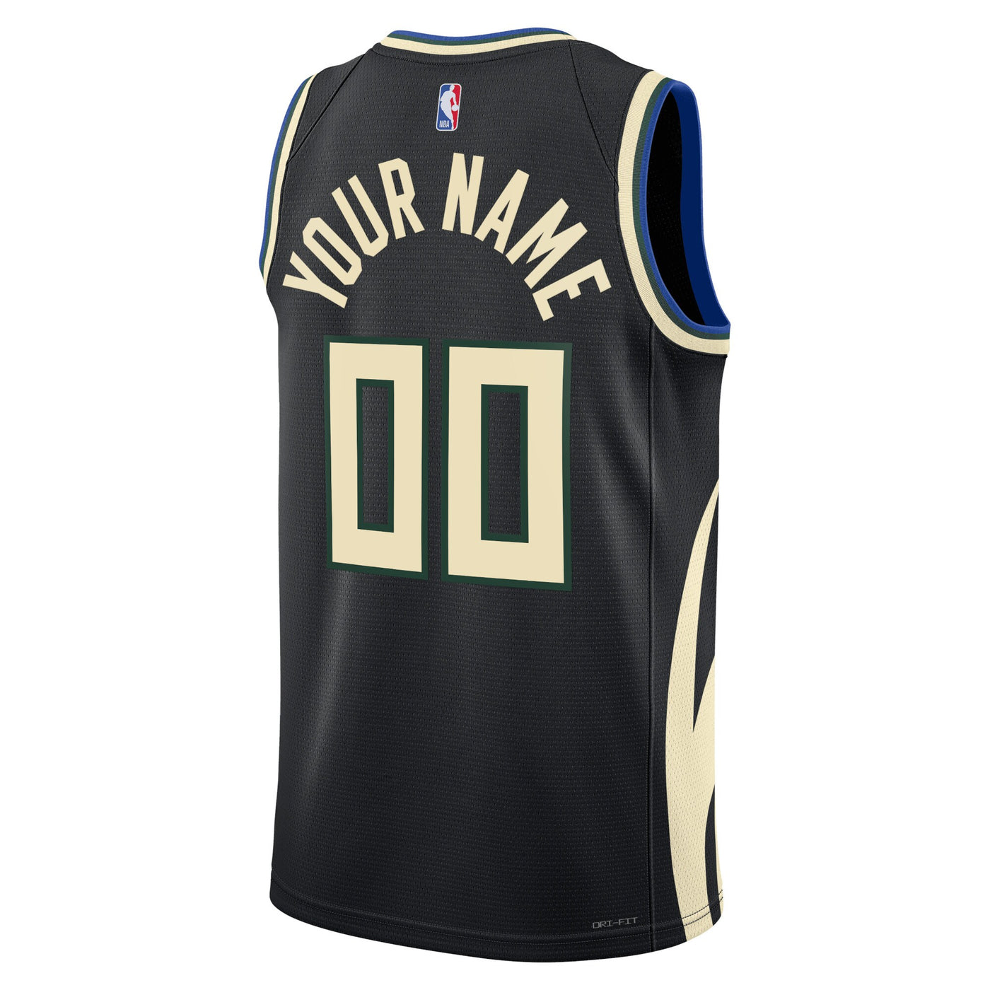 Milwaukee Bucks Jordan Statement Swingman Jersey - Custom