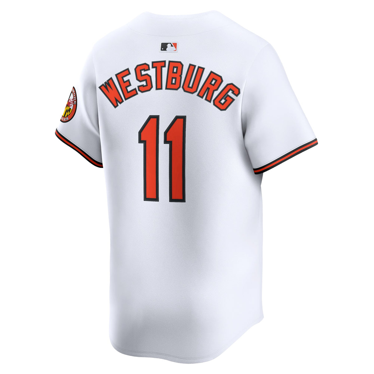 Baltimore Orioles Jordan Westburg White Home Limited Player Jersey