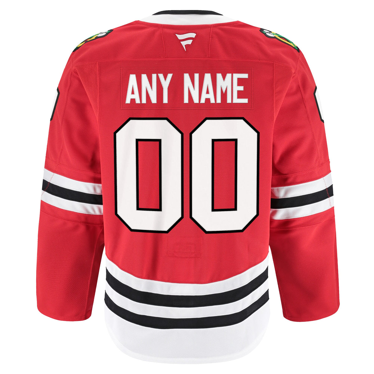 Chicago Blackhawks Fanatics Red Home Authentic Pro Custom Jersey