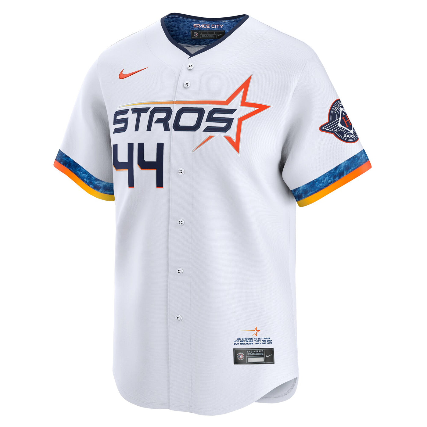Houston Astros Yordan Alvarez Nike White 2025 City Connect Limited Player Jersey