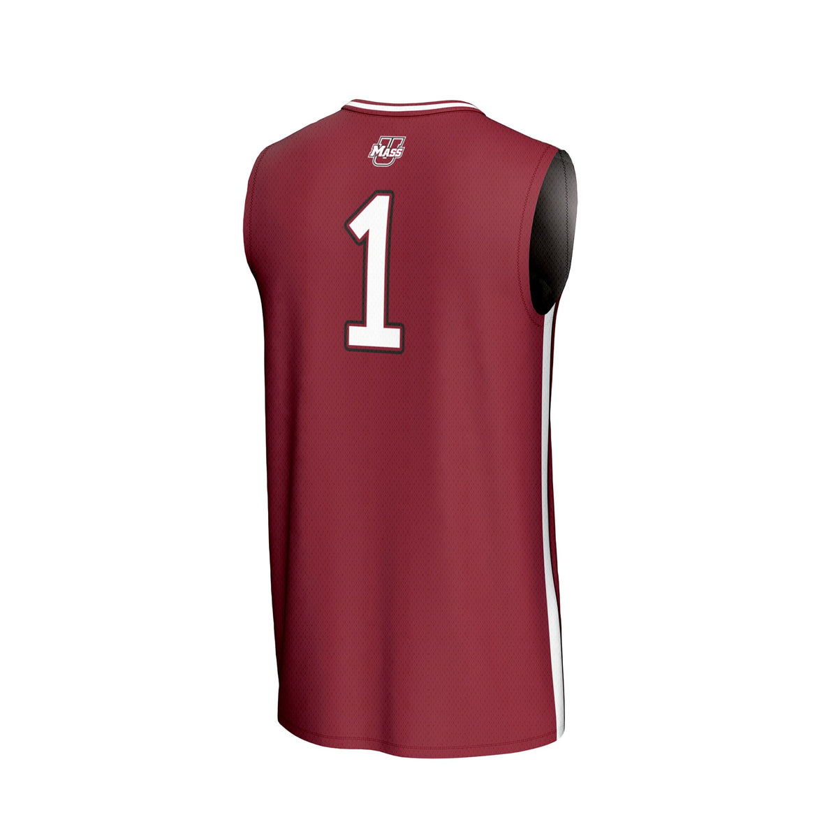 #1 UMass Minutemen GameDay Greats Lightweight Basketball Fashion Jersey - Maroon