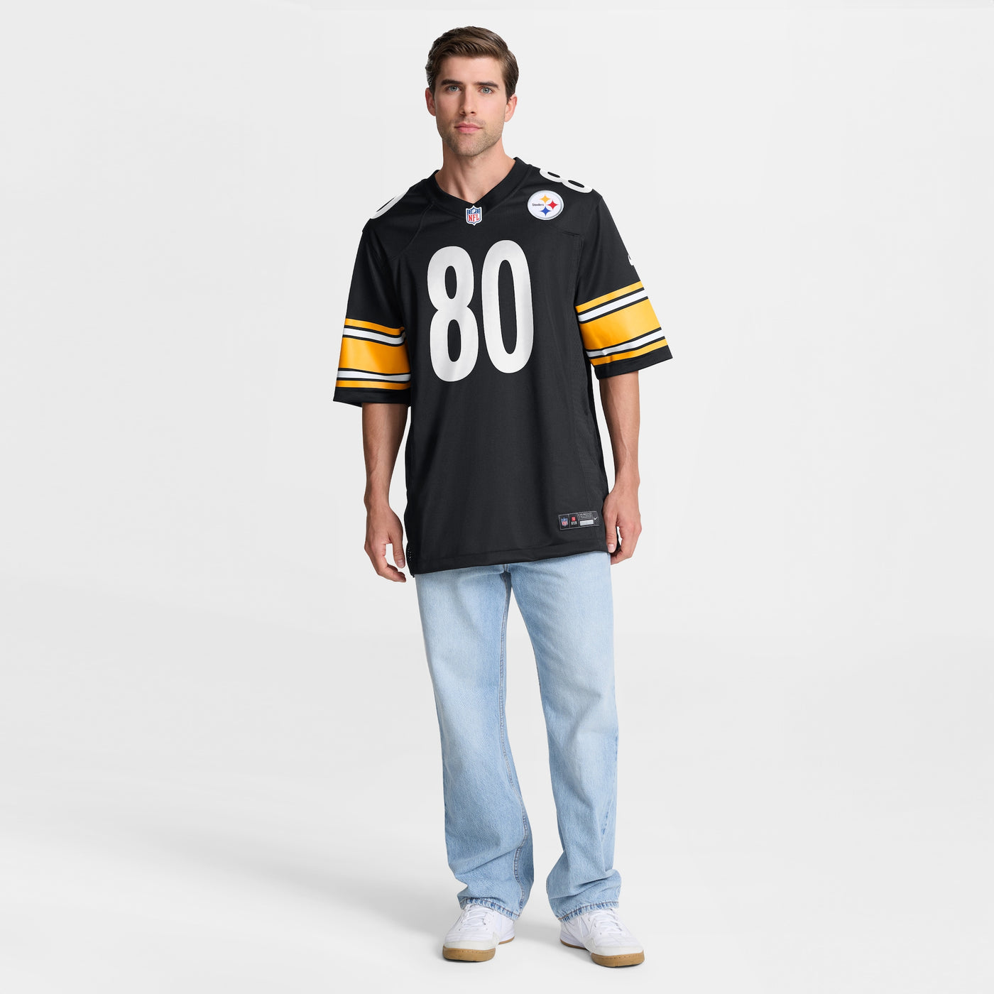 Pittsburgh Steelers Darnell Washington Nike Black Game Jersey