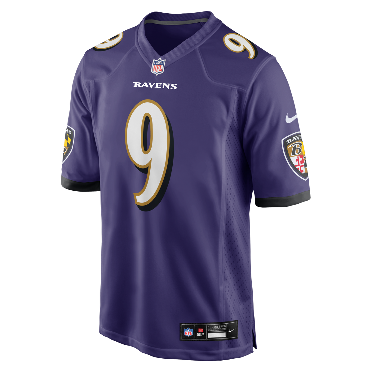 Baltimore Ravens Steve McNair Nike Purple Game Retired Player Jersey