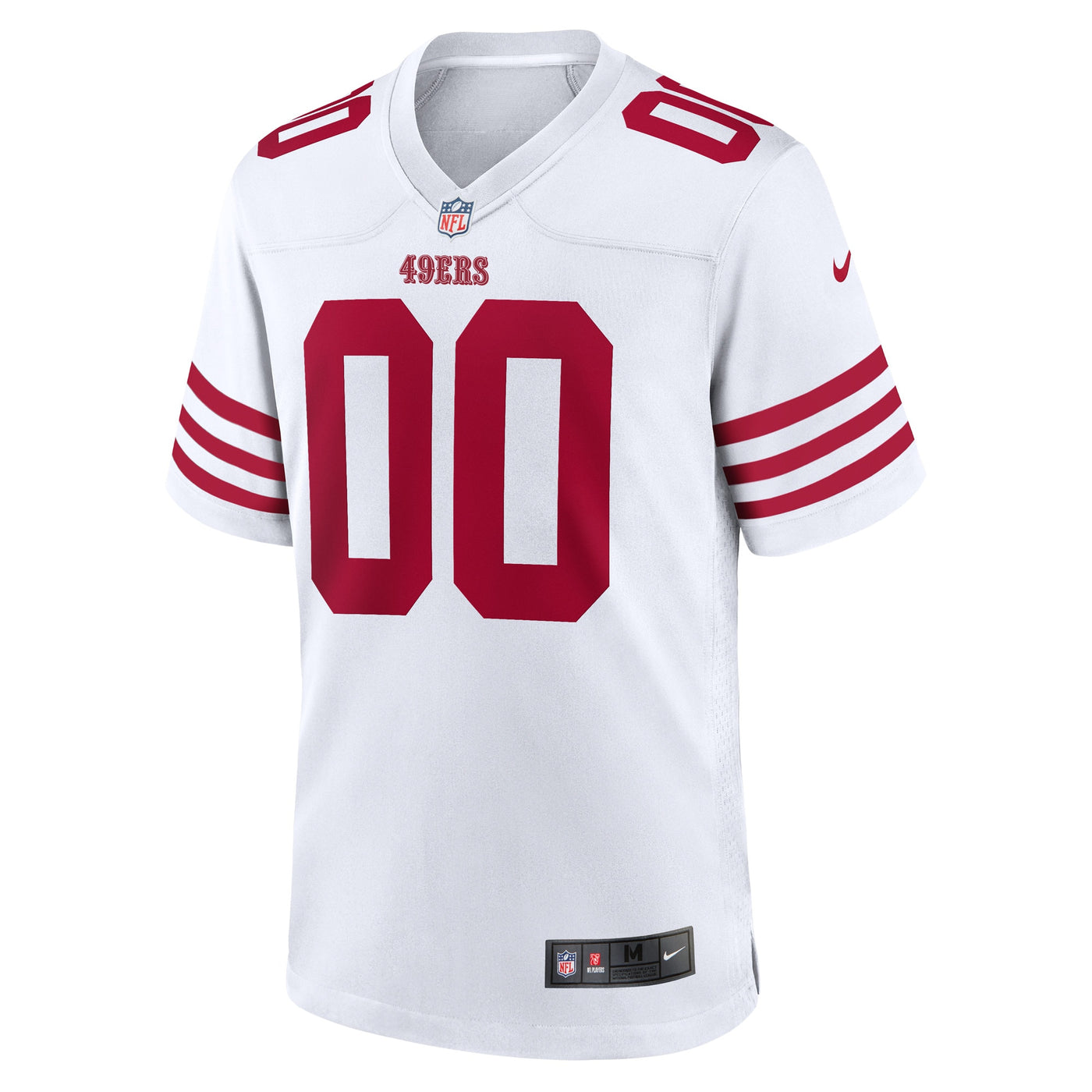 San Francisco 49ers Nike White Game Custom Player Jersey