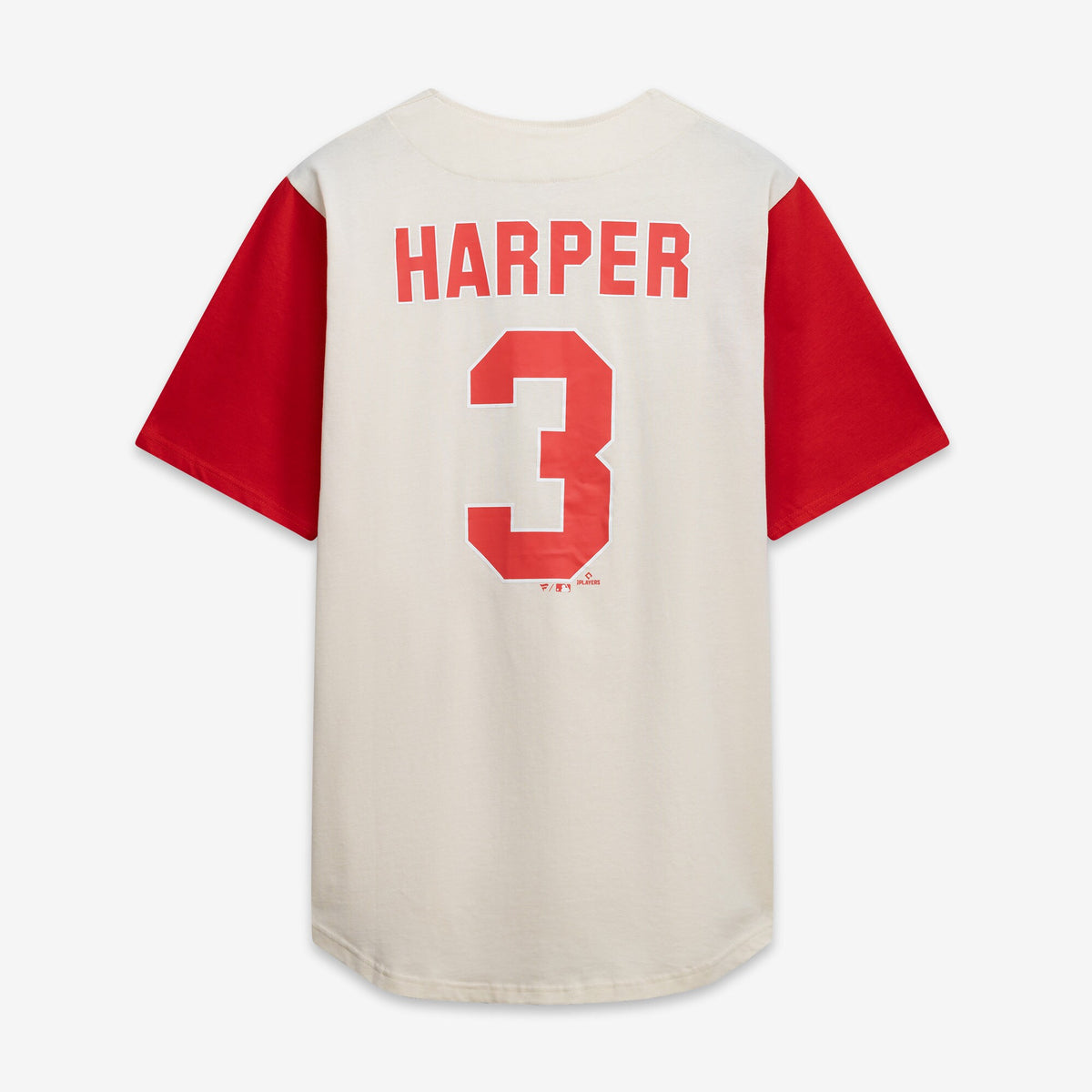 Philadelphia Phillies Profile Cream/Red Big & Tall Two-Color Fashion Jersey