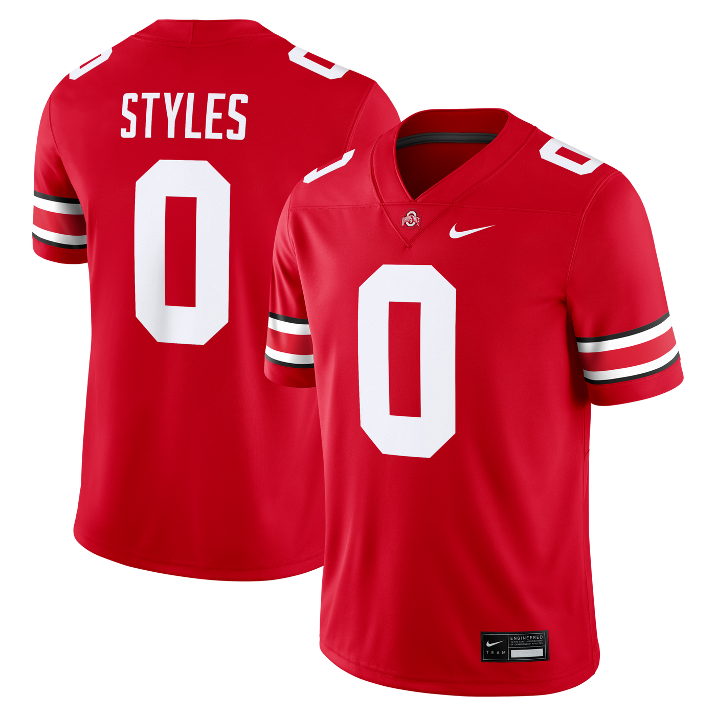 Nike Sonny Styles Scarlet Ohio State Buckeyes Game Jersey