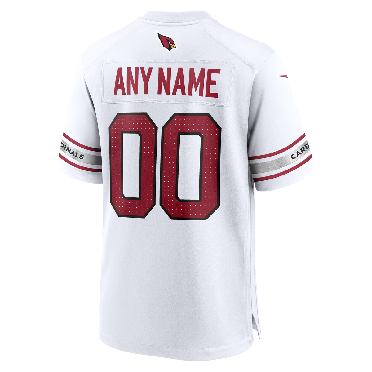 Arizona Cardinals White Custom Game Jersey