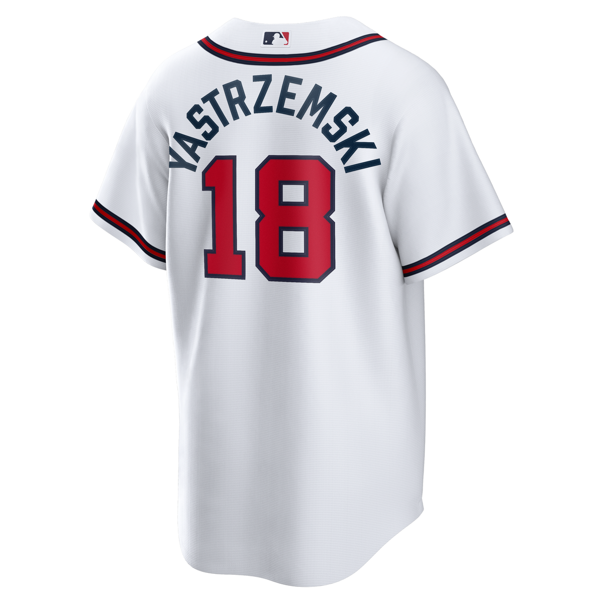 Atlanta Braves Mike Yastrzemski White Replica Jersey