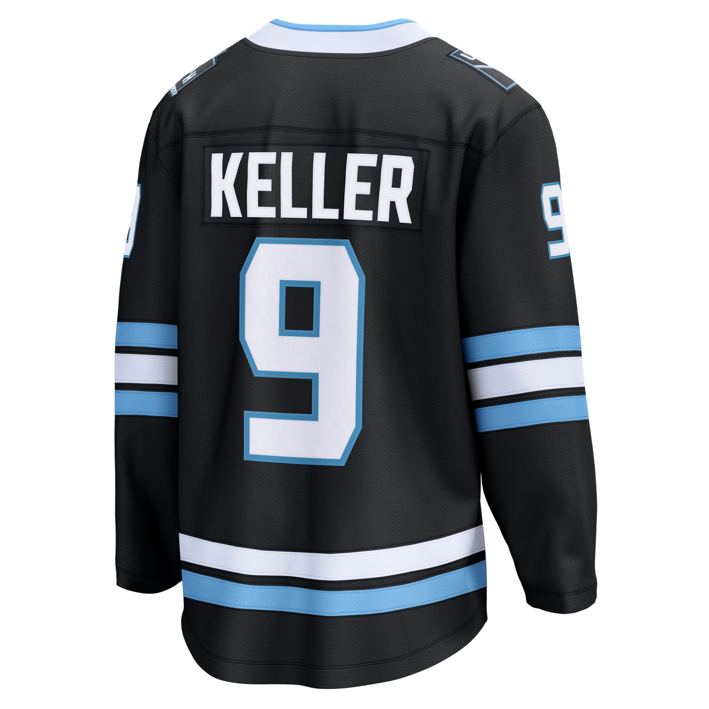 Utah Mammoth Clayton Keller Fanatics Black Home Breakaway Jersey