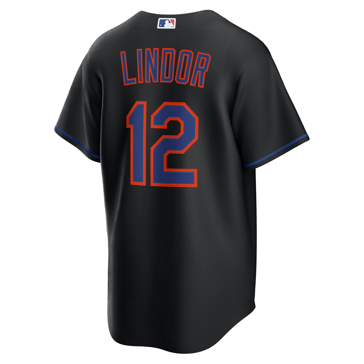 New York Mets Francisco Lindor Black Alternate Replica Jersey