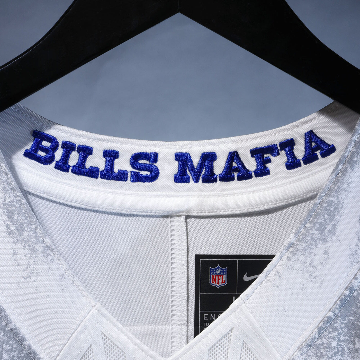 Buffalo Bills Josh Allen Nike White 2025 Rivalries Collection Stitched Limited Jersey