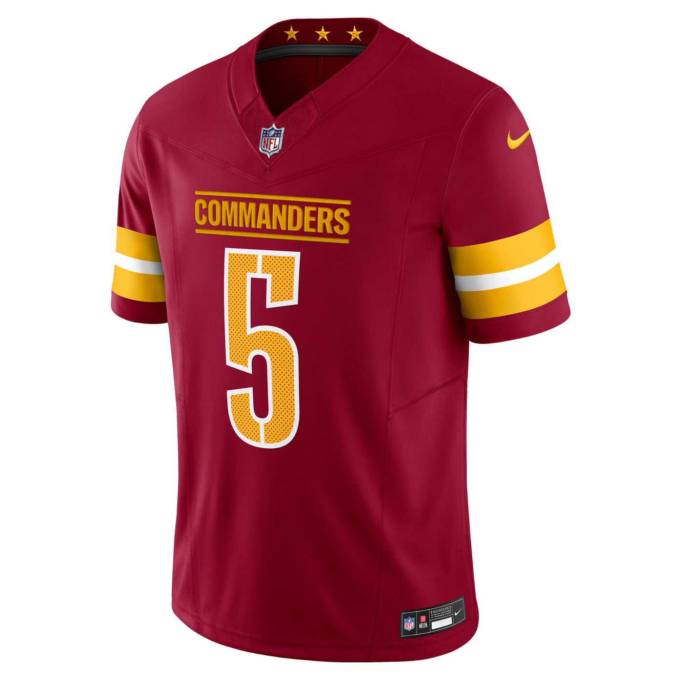 Washington Commanders Jayden Daniels Nike Burgundy Vapor F.U.S.E. Limited Jersey